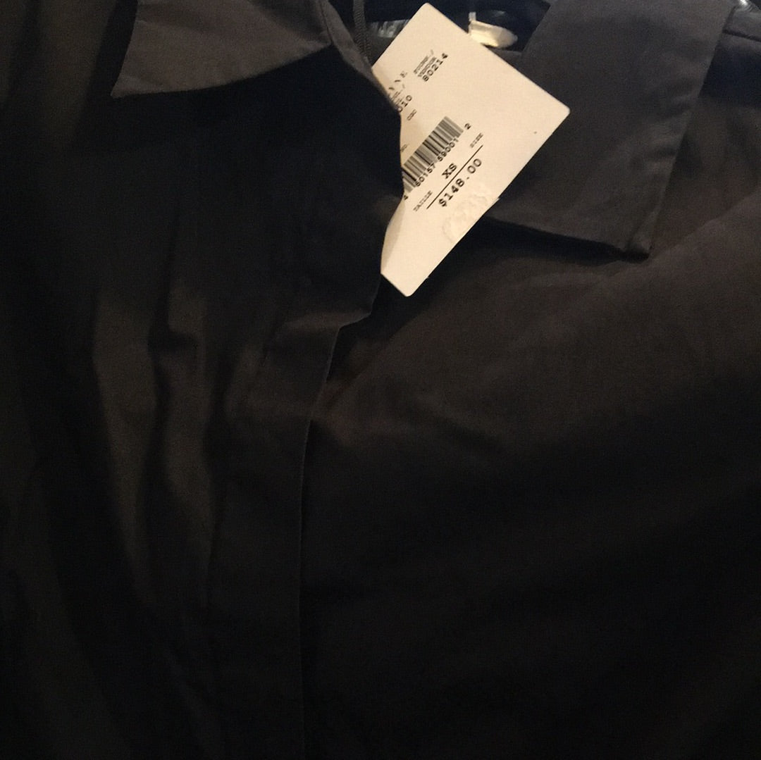 Robe coton noire Mélanie Lyne
