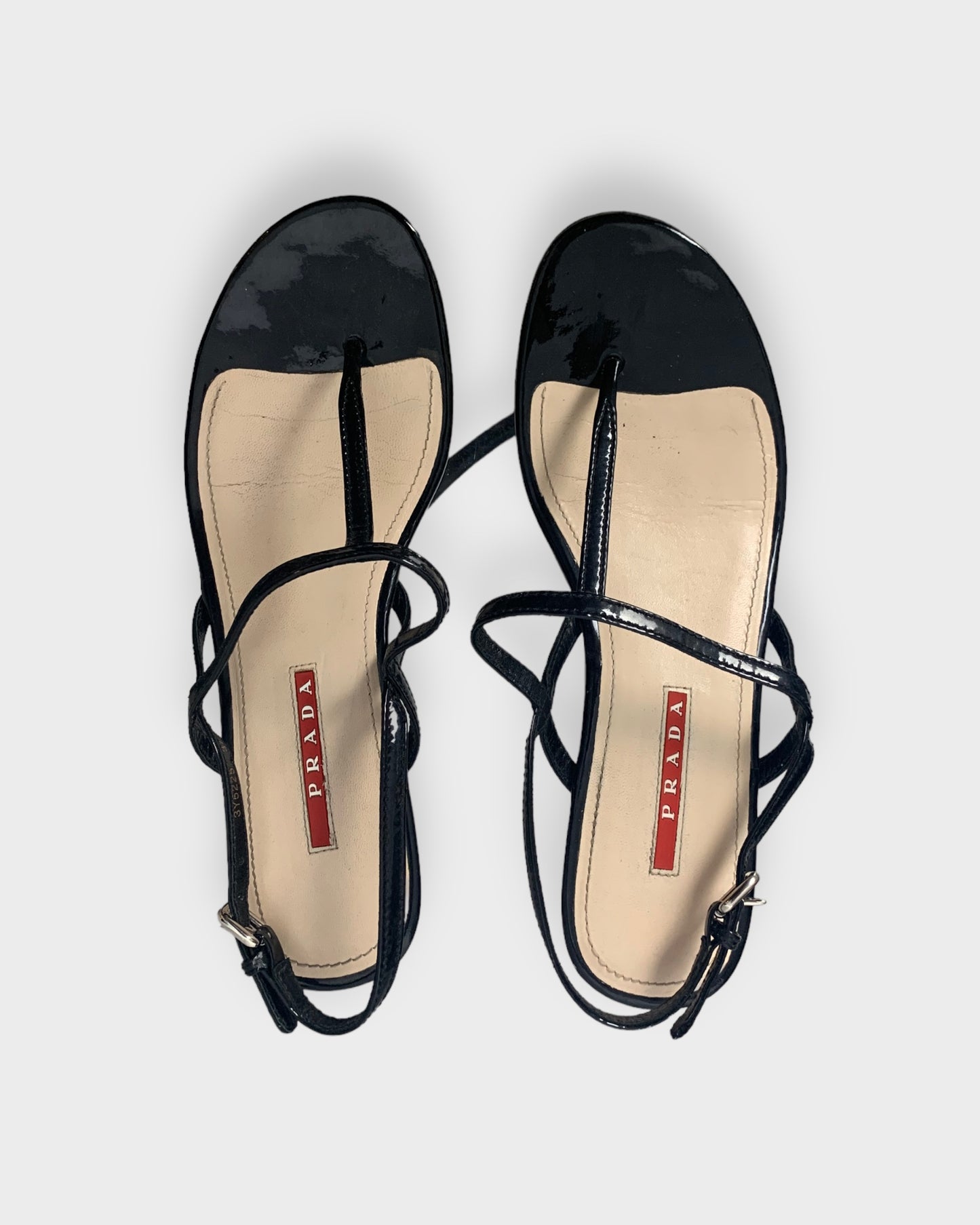 Prada black sandals