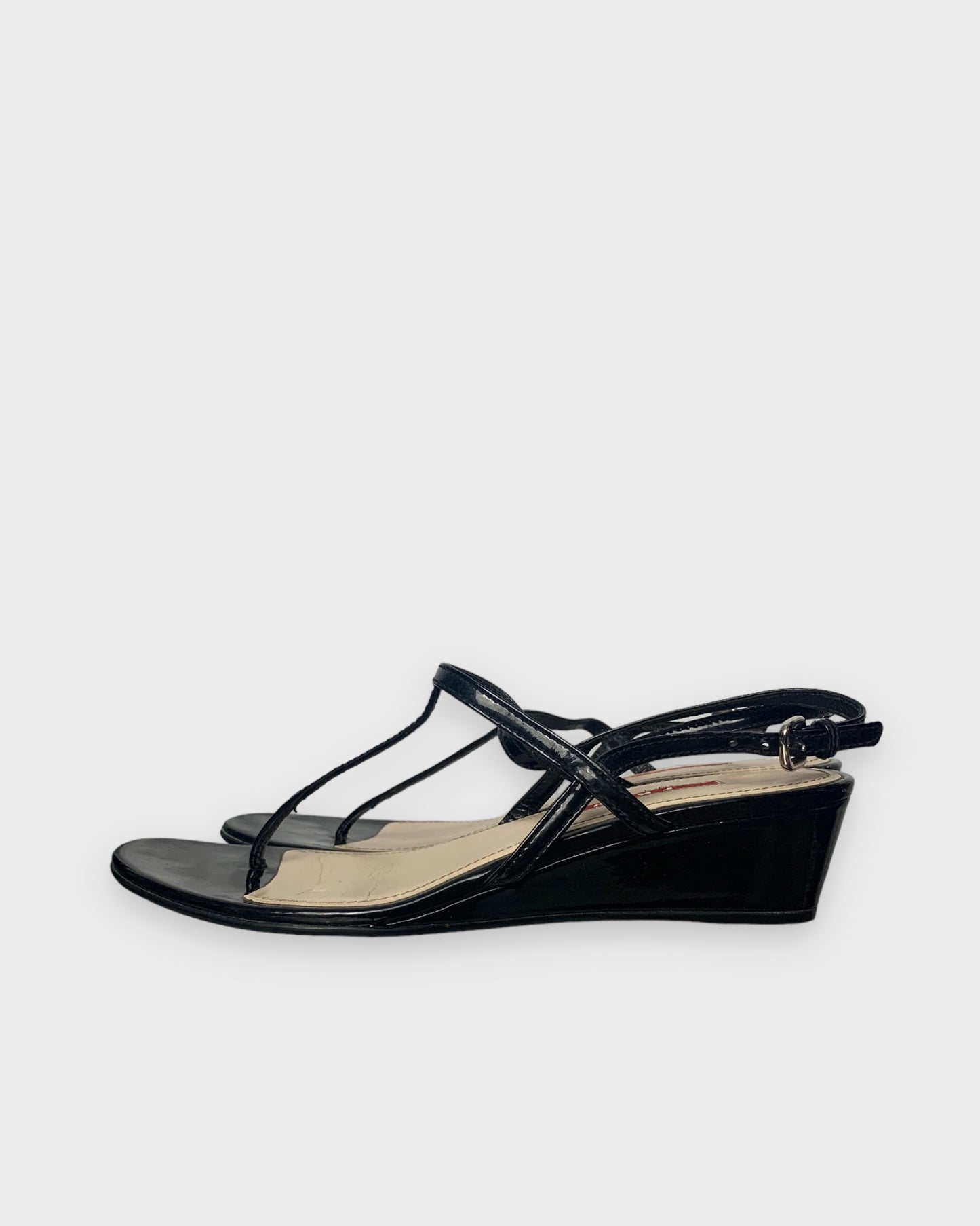 Prada black sandals
