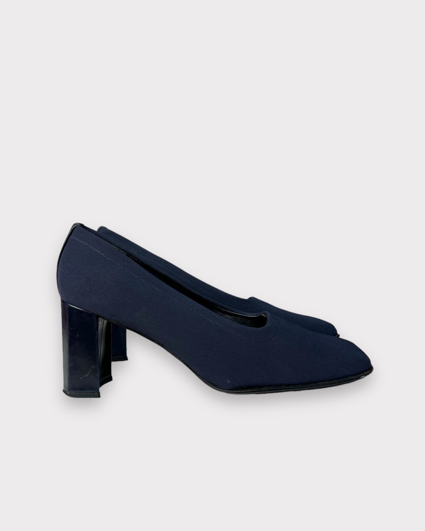 blue heels, Stuart Weitzman, 9.5
