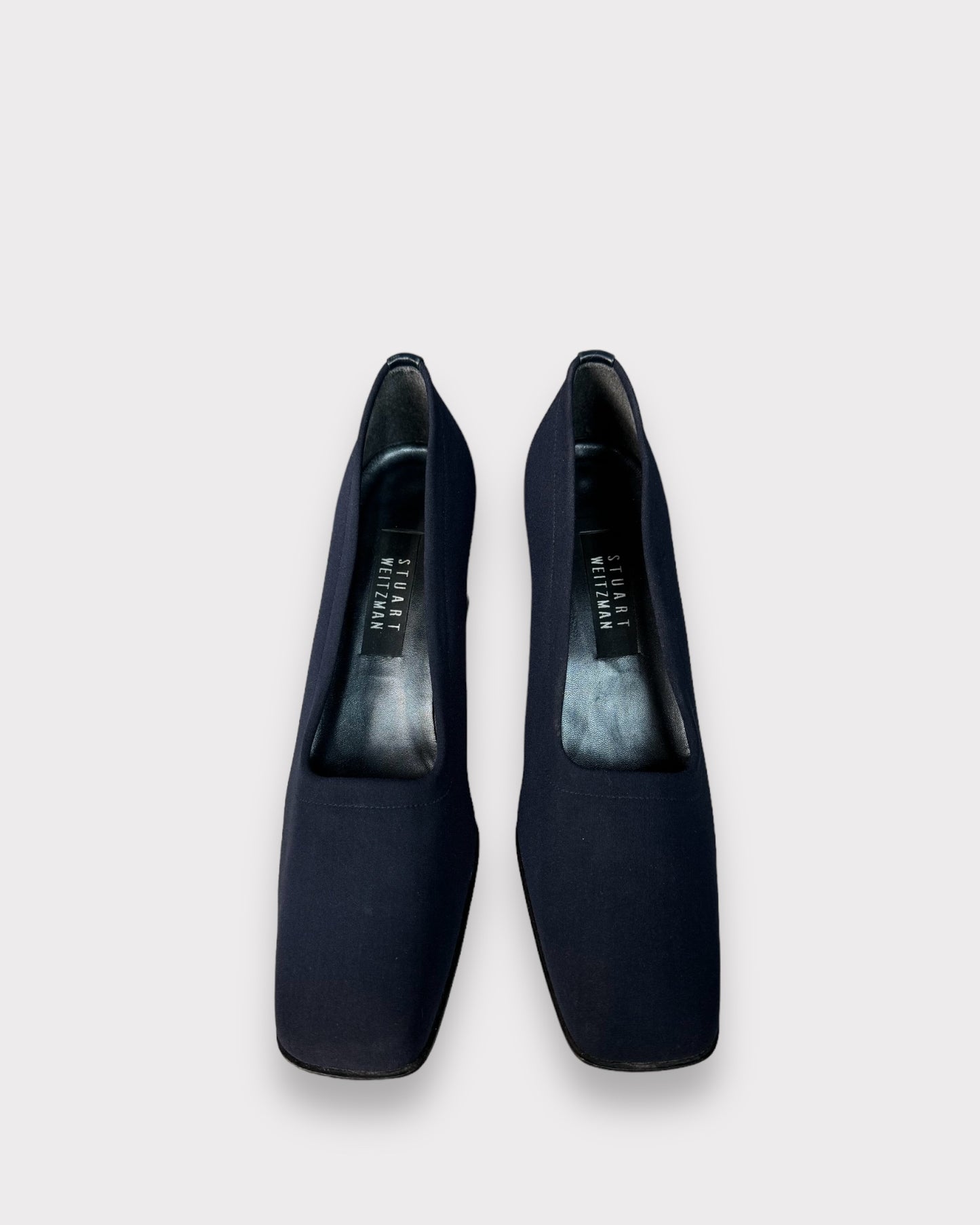 blue heels, Stuart Weitzman, 9.5
