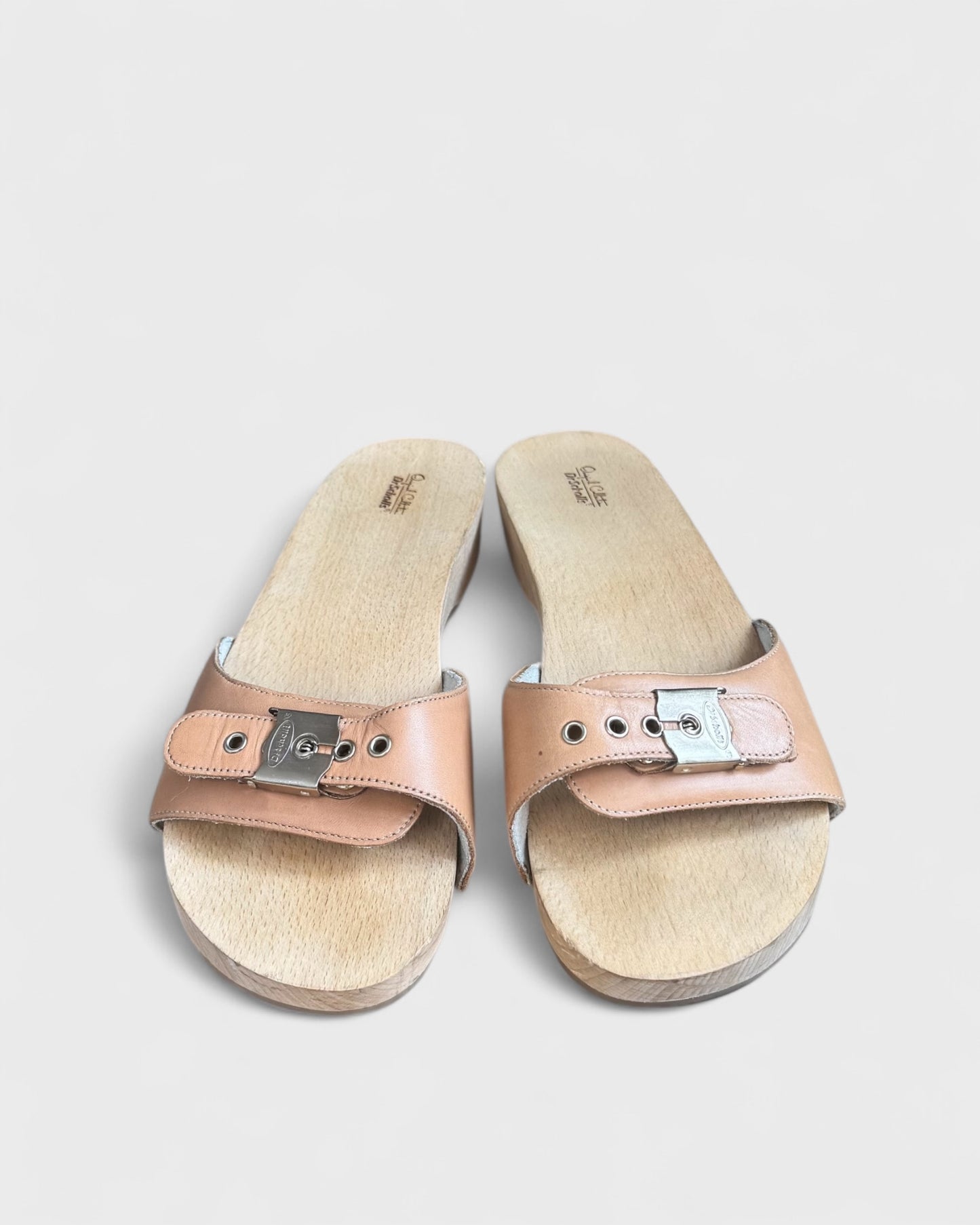 Dr Scholls Camel Clogs, 8