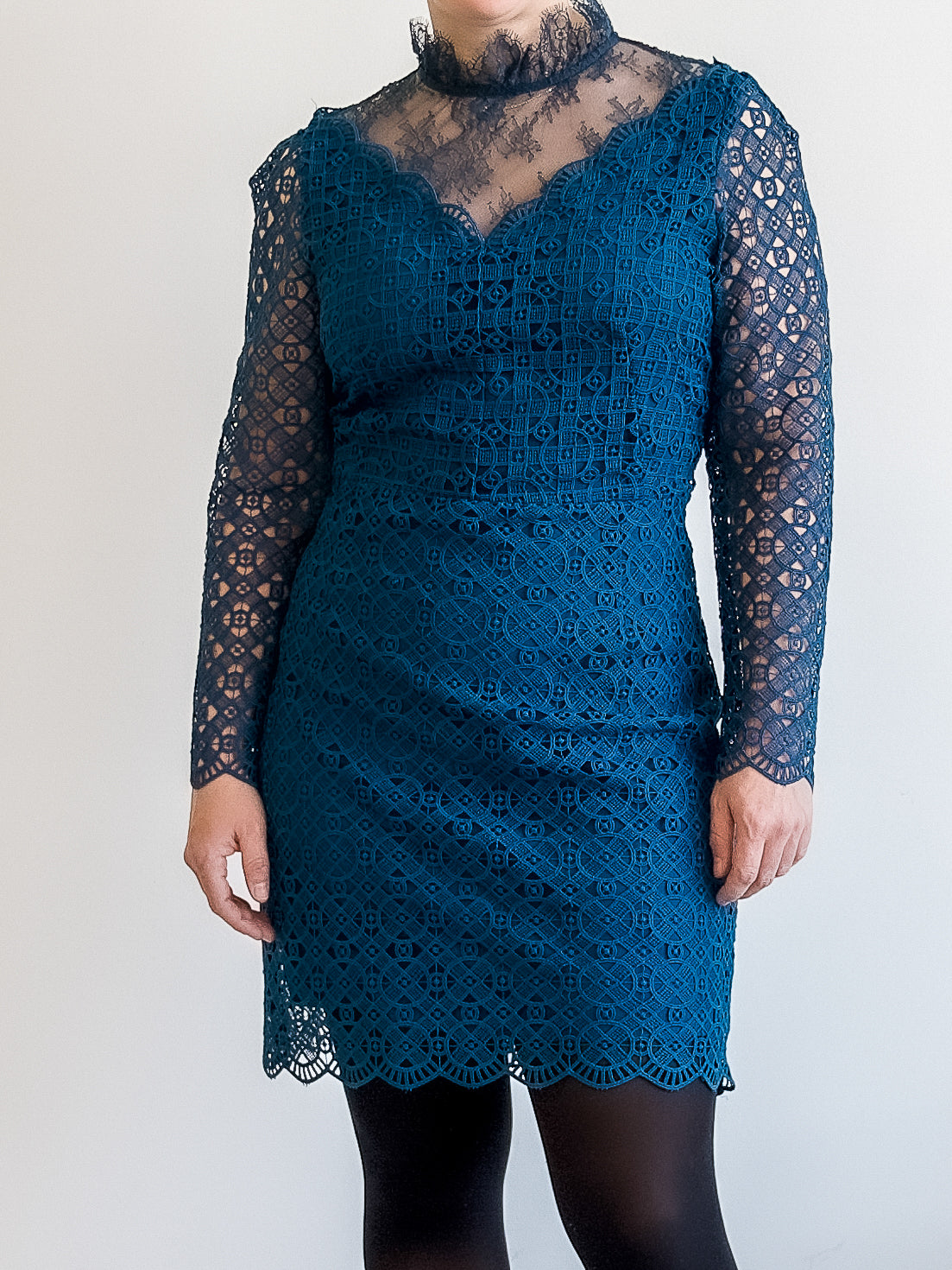 Robe dentelle Sandro