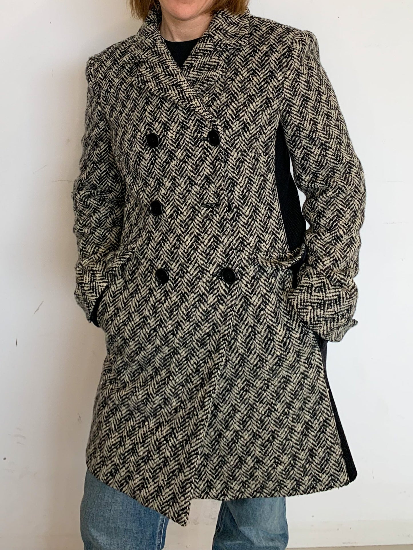 Miu Miu herringbone coat