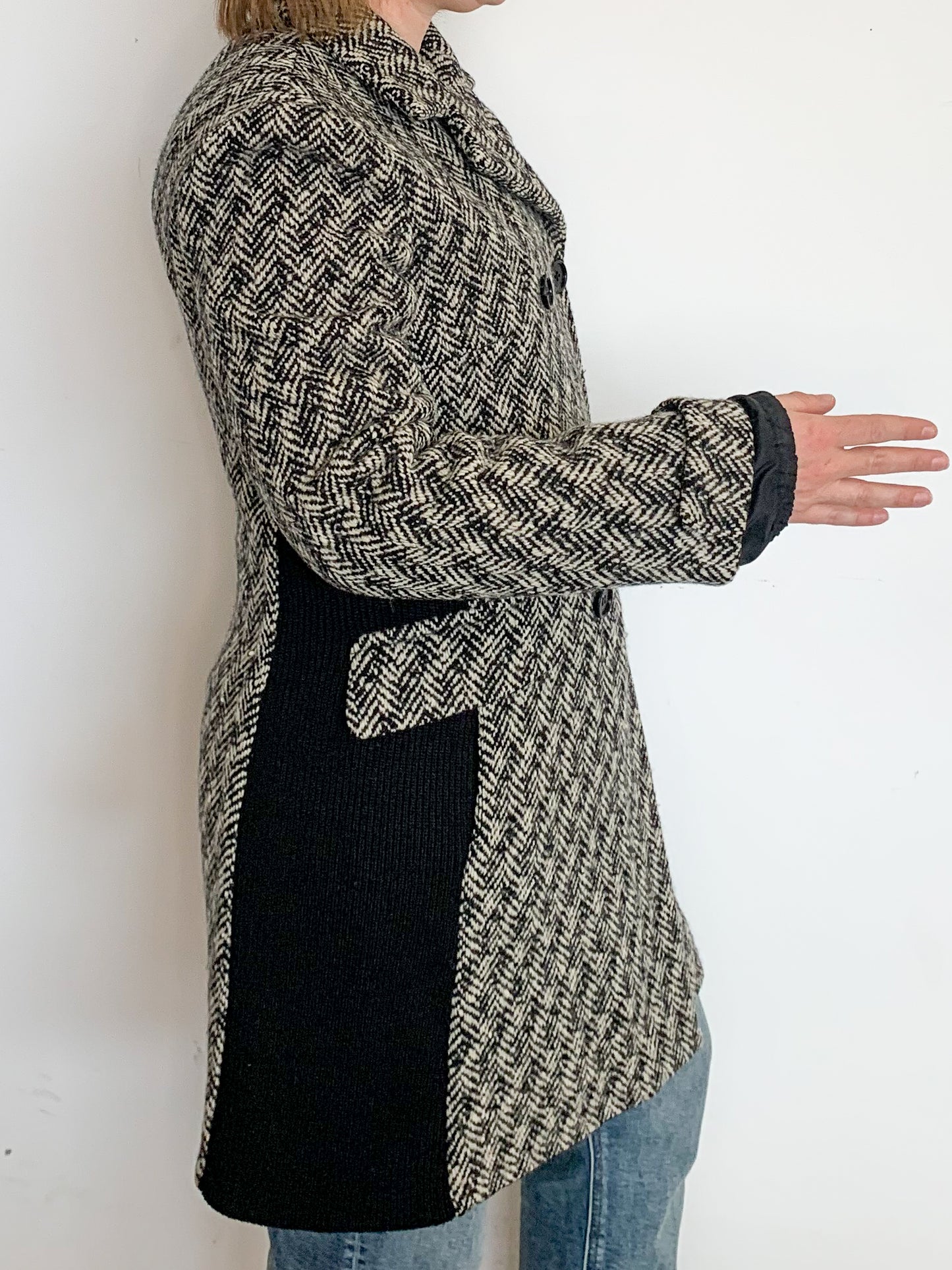 Miu Miu herringbone coat