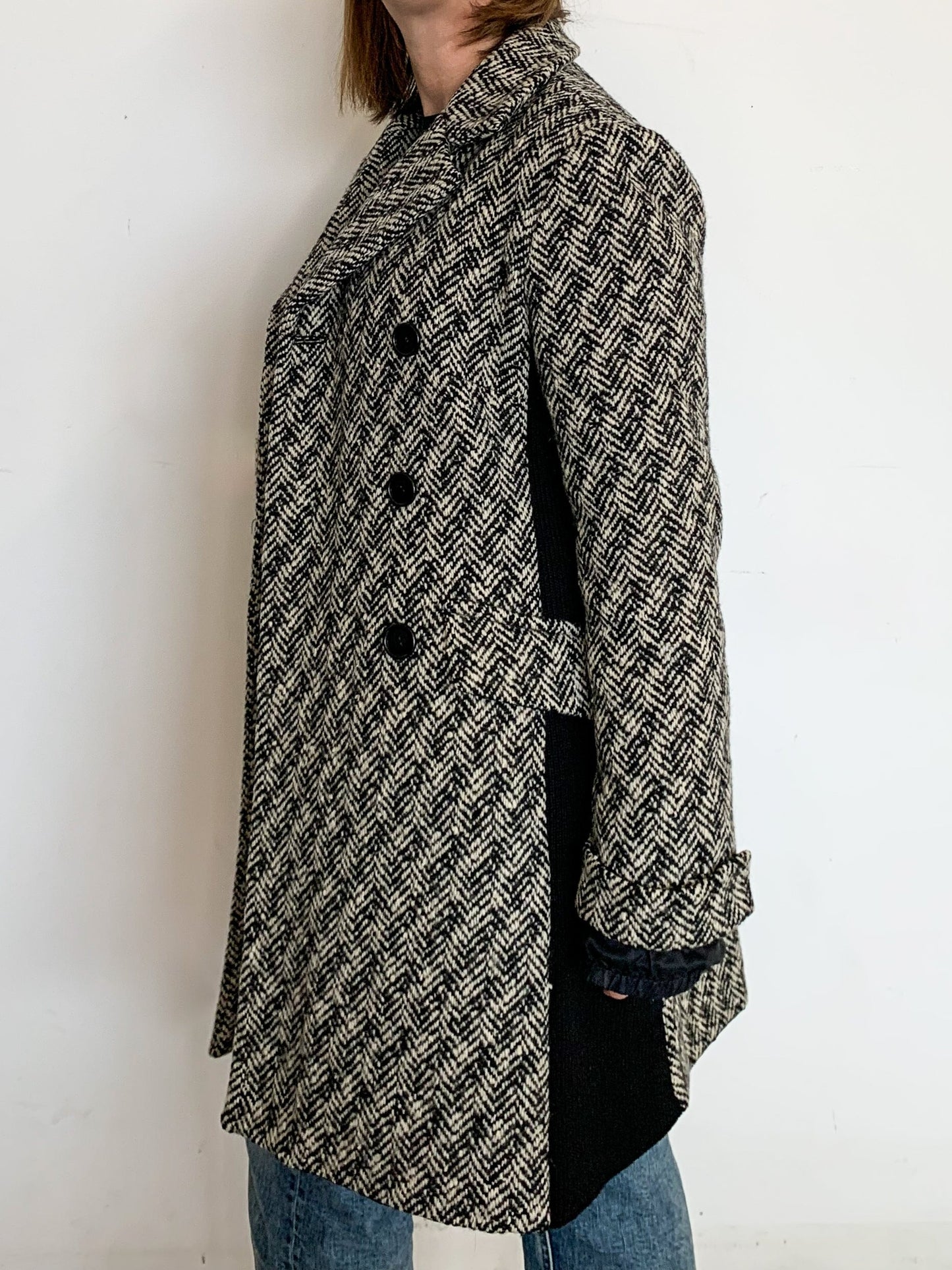 Miu Miu herringbone coat