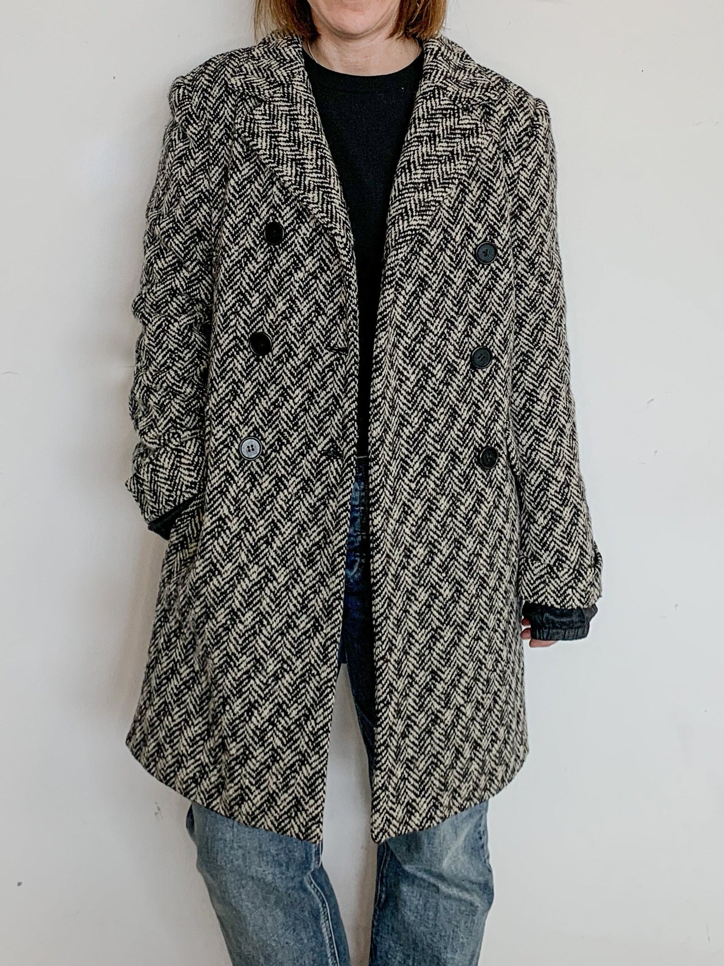Miu Miu herringbone coat