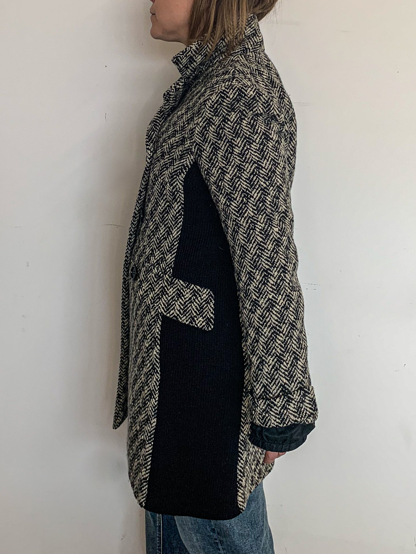 Miu Miu herringbone coat