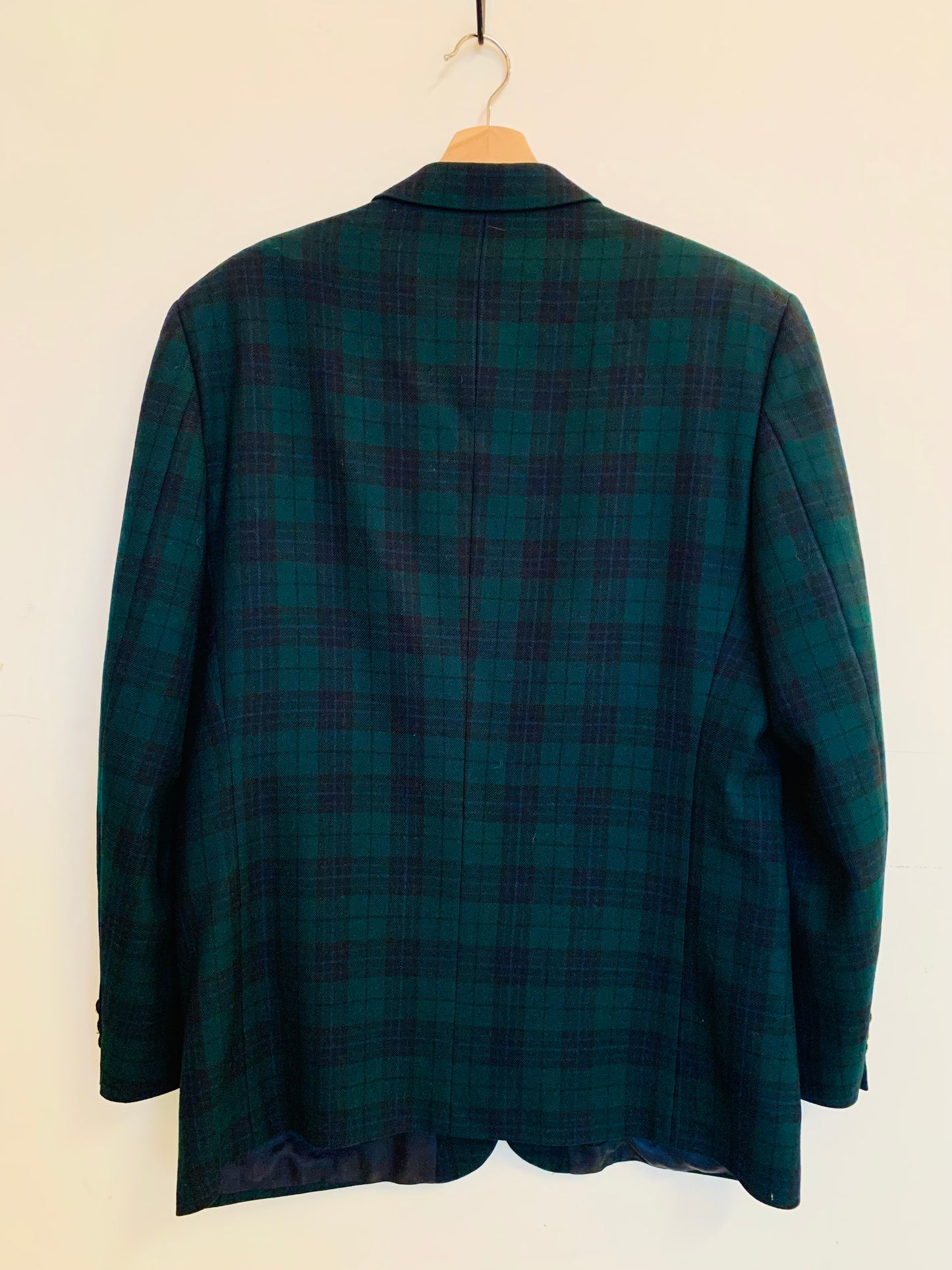 Vintage black watch jacket A. Golde & Son