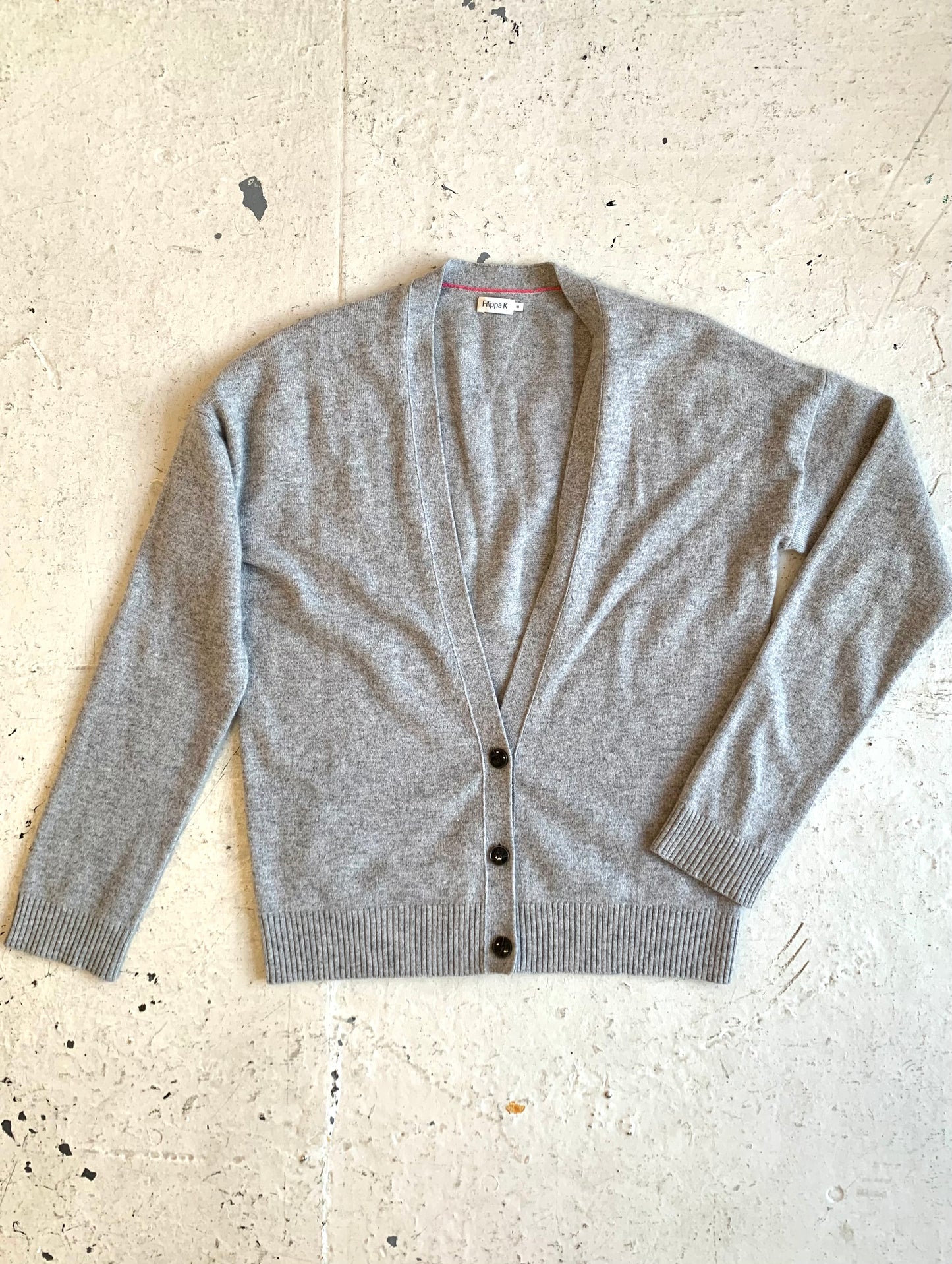 Gilet 100% cashmere gris Filippa K