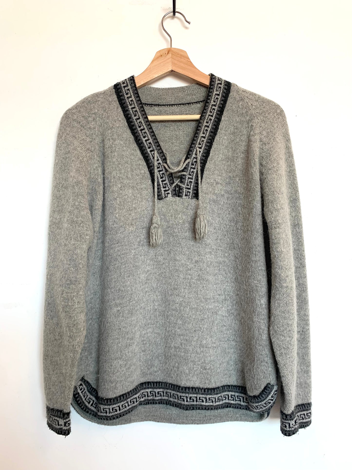 vintage poncho sweater