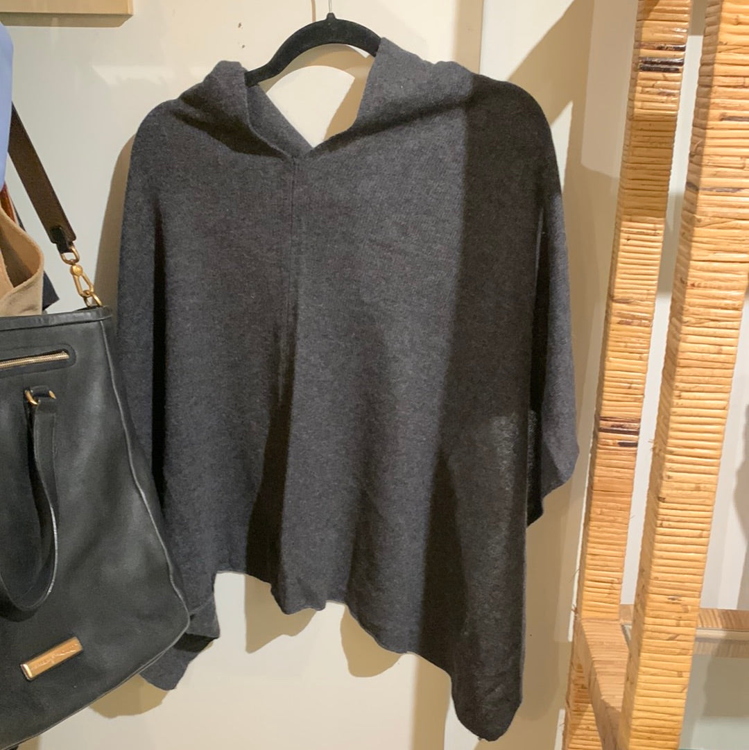 Poncho gris en Cashemere Rachel Zoe