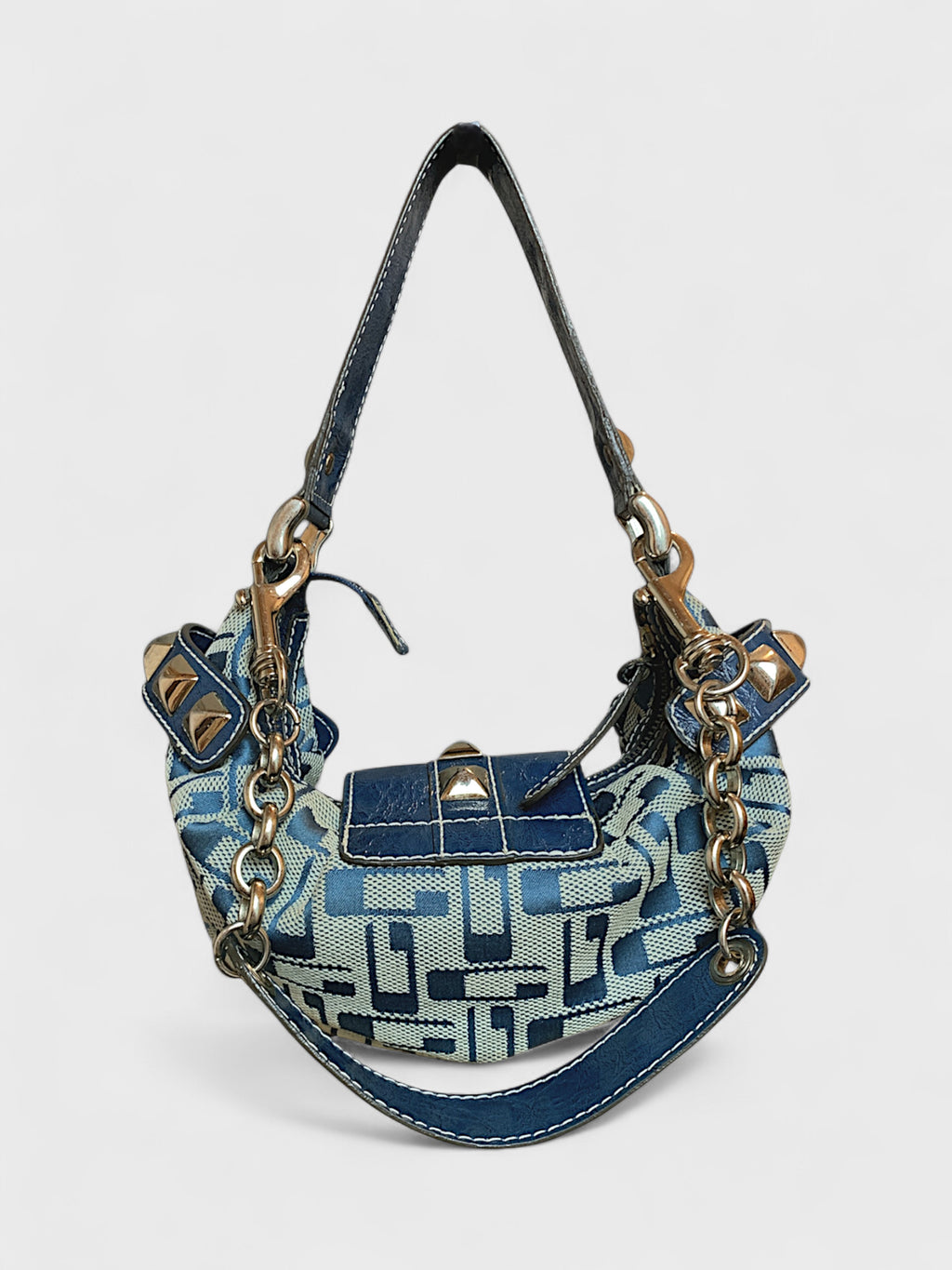 Guess Monogram Mini Hobo Bag