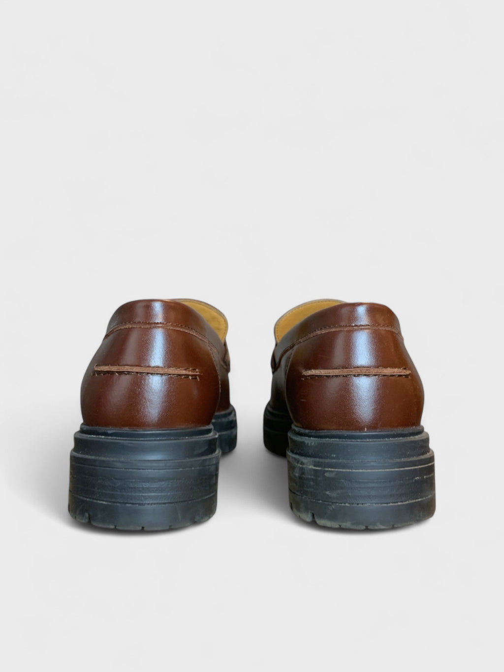 Sézane leather loafer, size 39