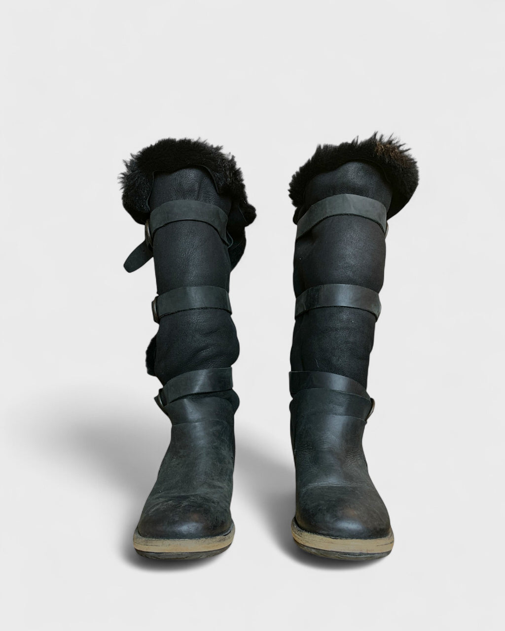 All Saints Furry Boots