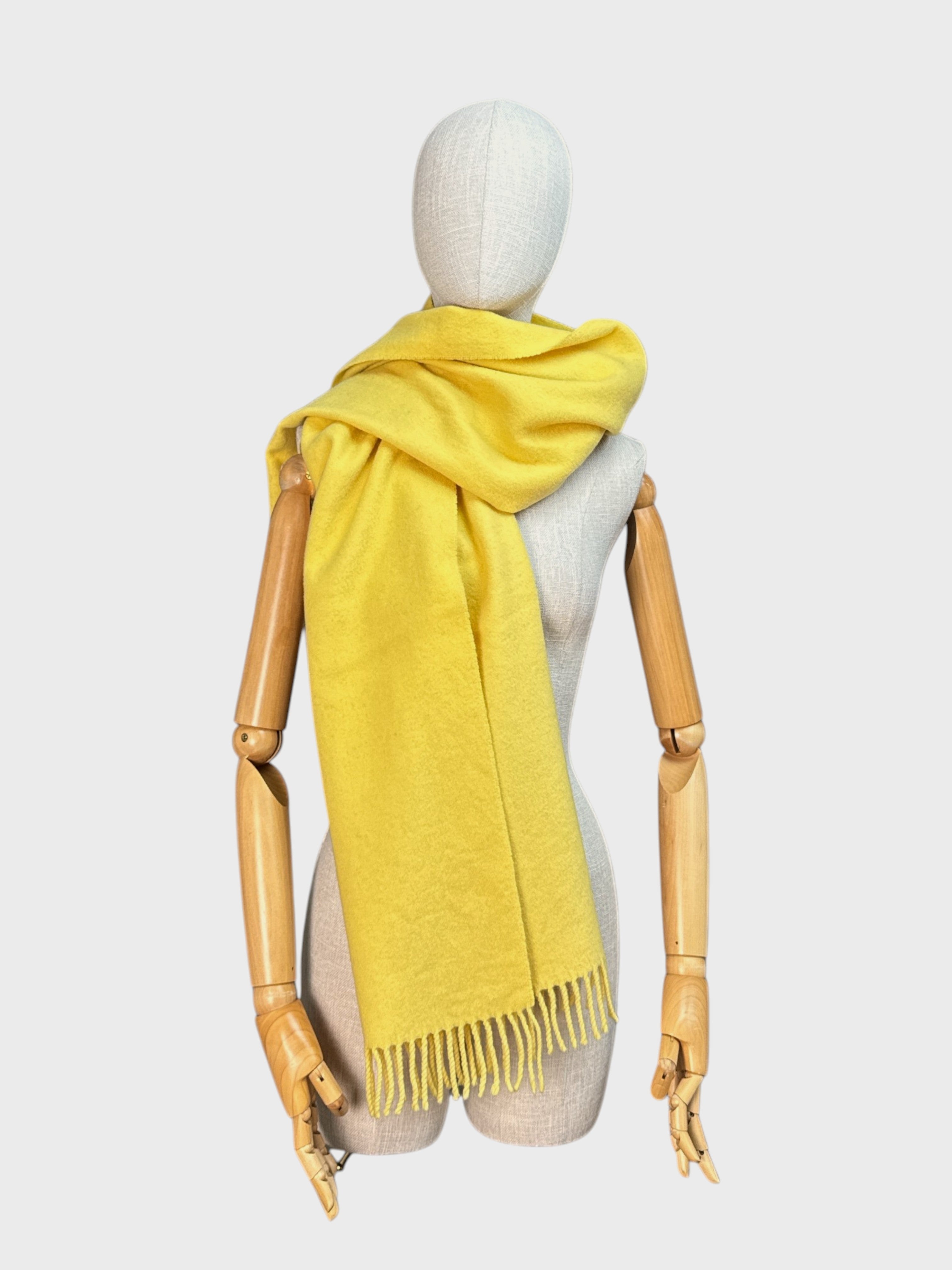Stefanel Yellow Scarf
