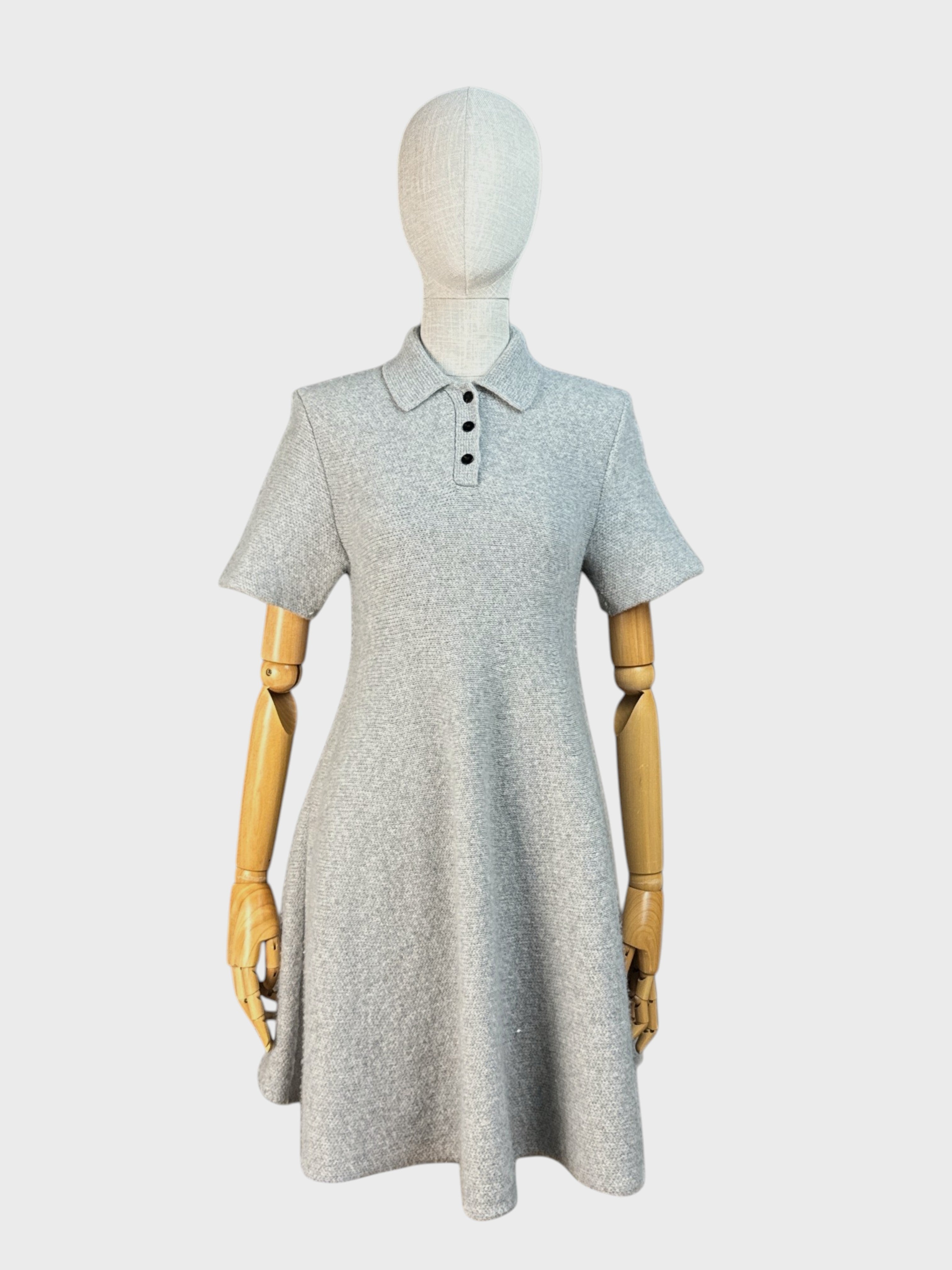 Grey Theory Knit Dress, M