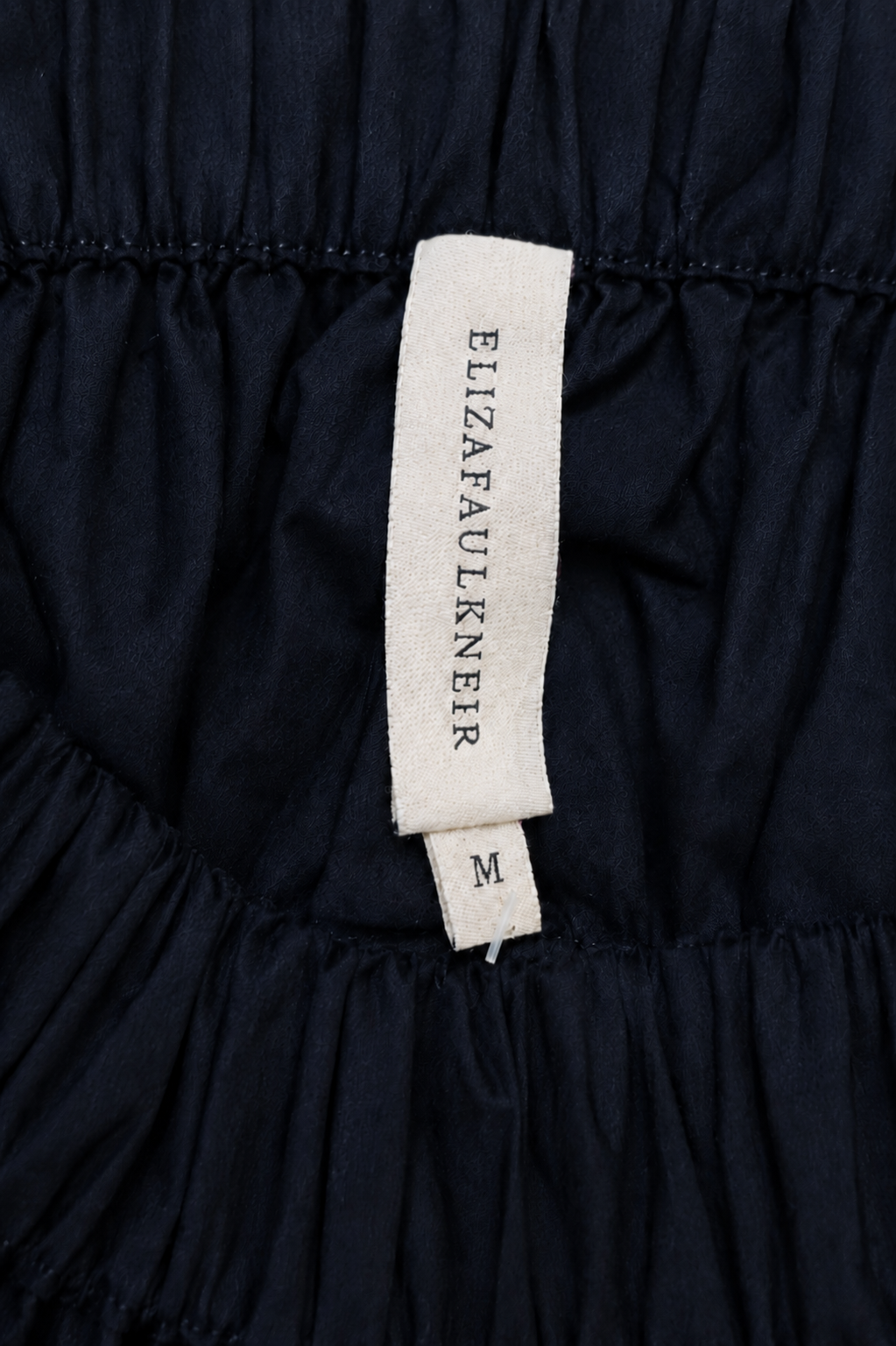 Navy skirt, Eliza Faulkner