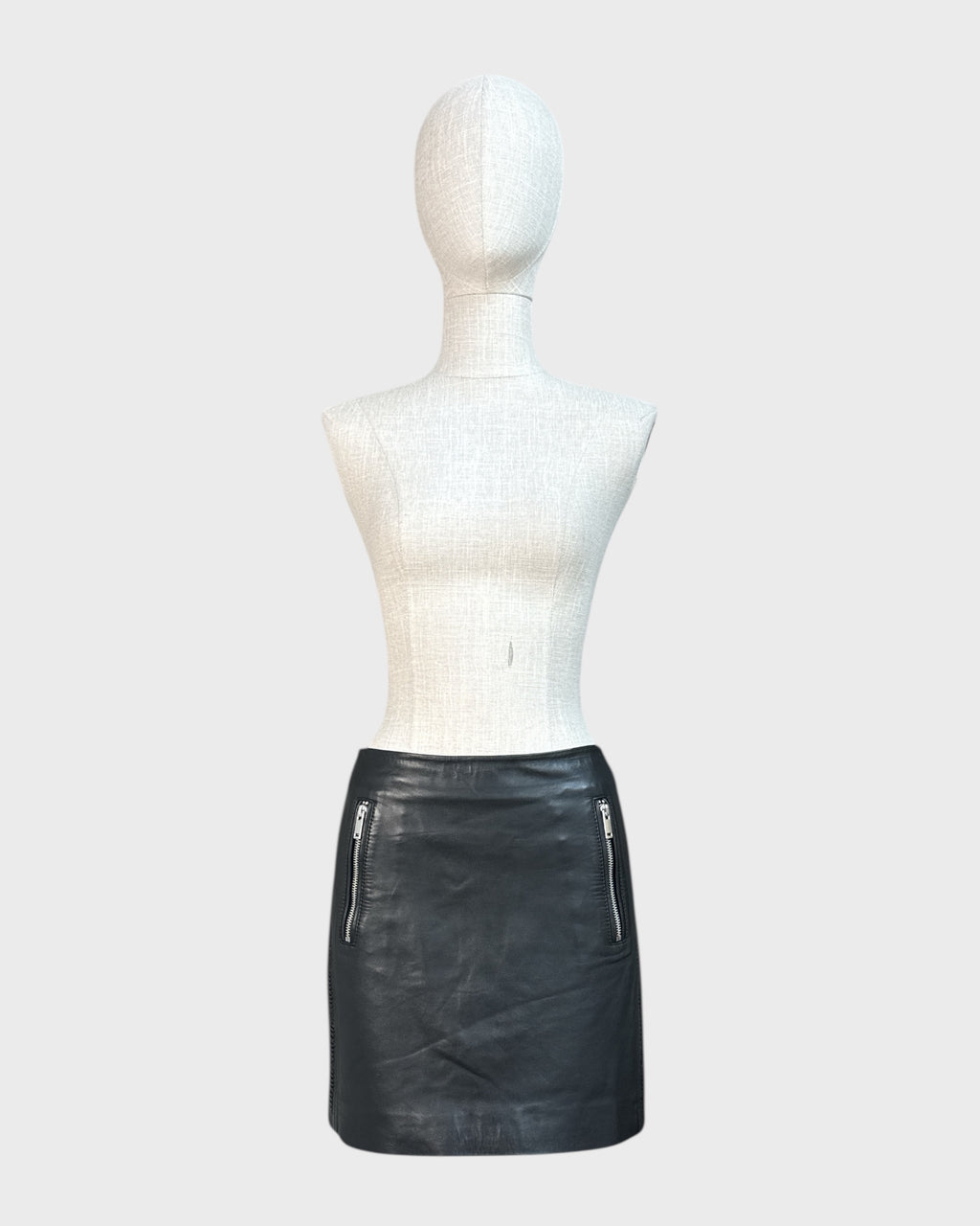 IKKS leather skirt, Size 34