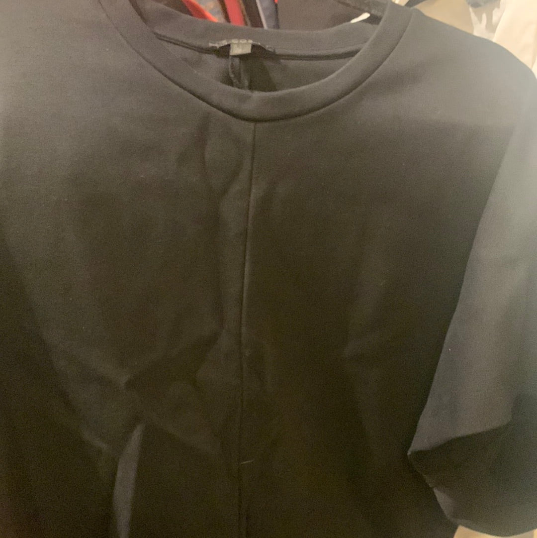 Robe t-shirt noir COS
