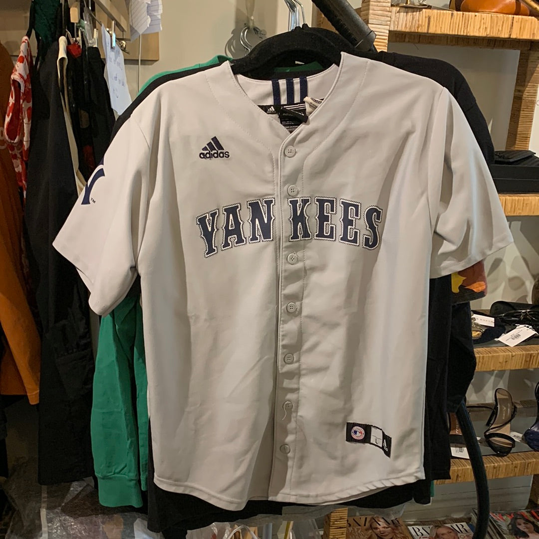 T-shirt gris Yankees Adidas