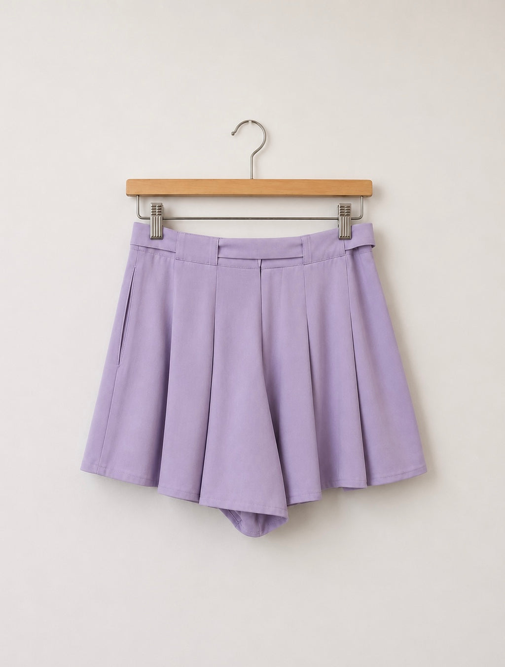 Mauve Sunday Best Shorts with Belt