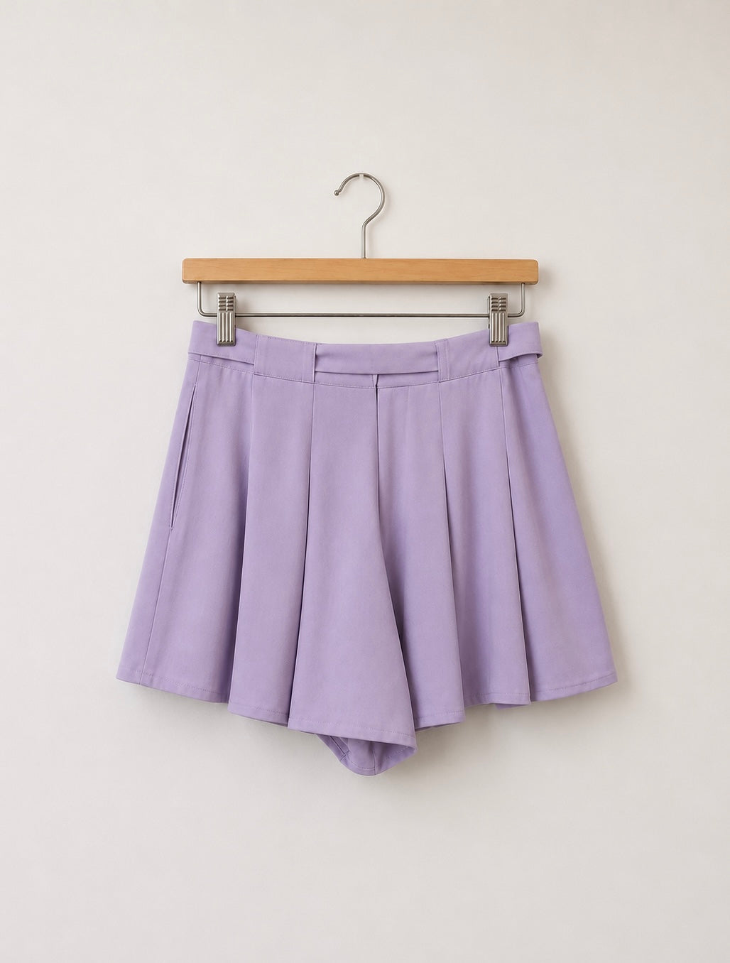 Mauve Sunday Best Shorts with Belt