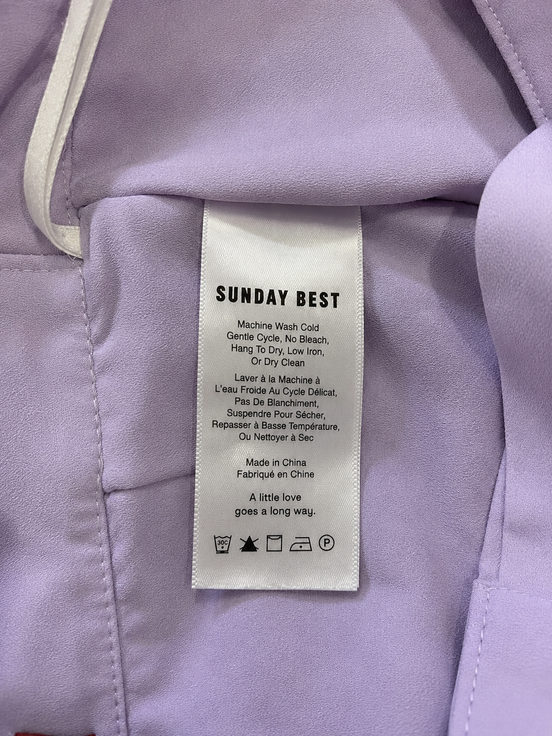 Mauve Sunday Best Shorts with Belt