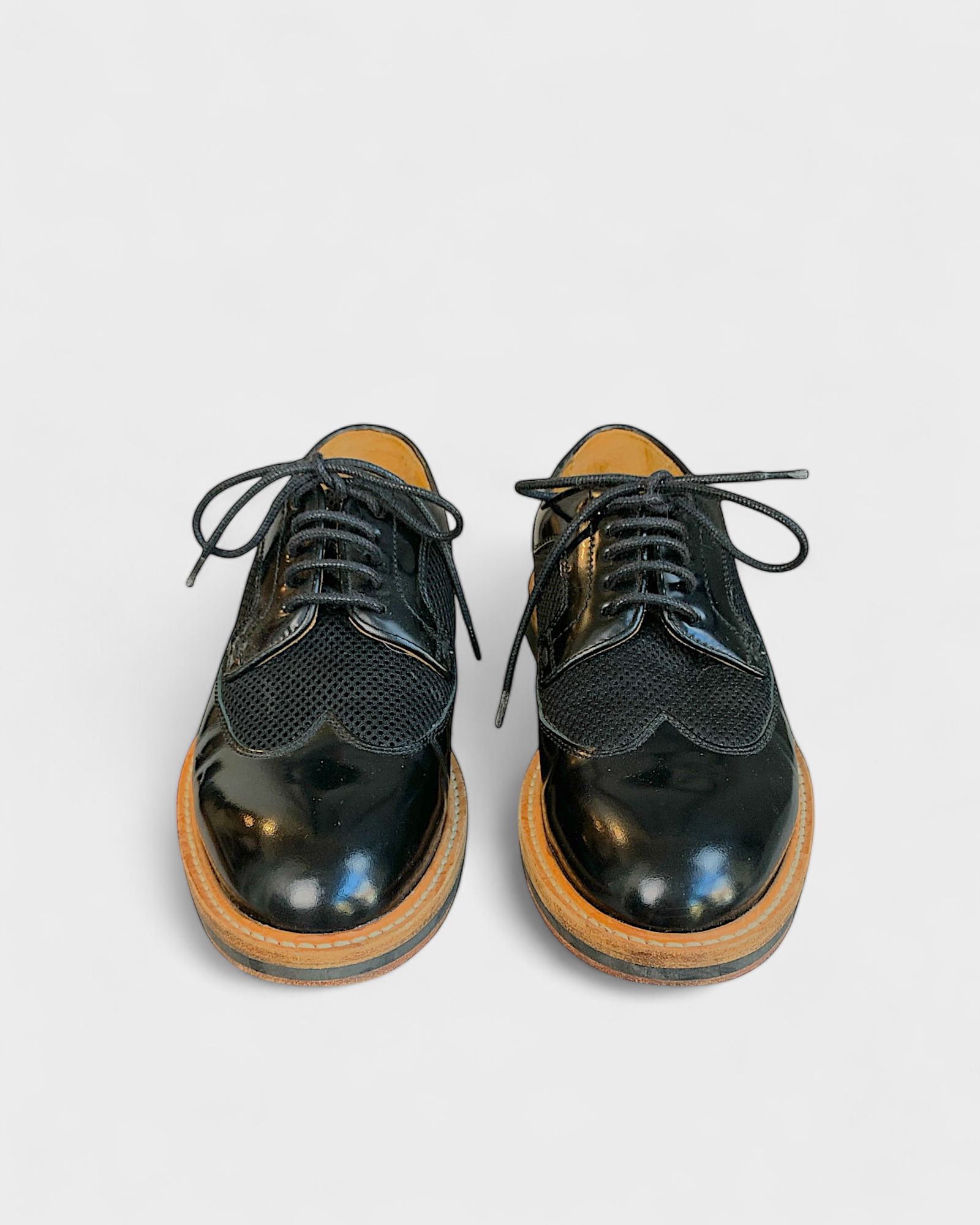Black mesh brogue, Paul Smith 36