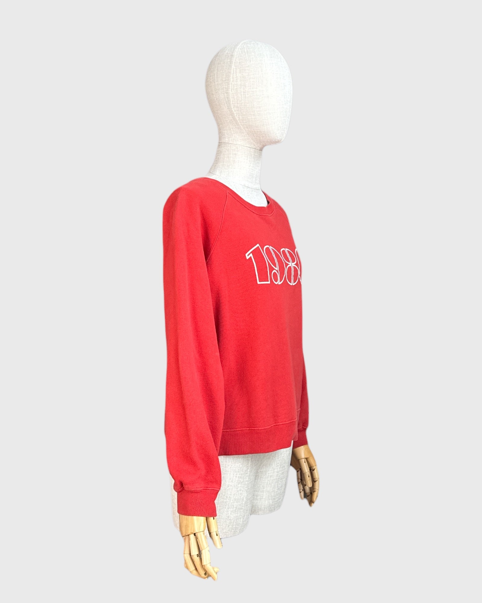 Crewneck 1980 Sézane Red, S