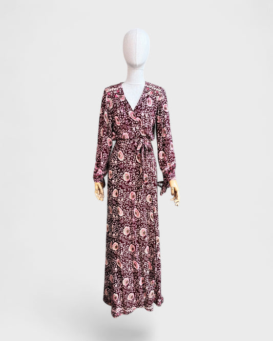 Robe longue imprimée Nathalie Martin – Taille M