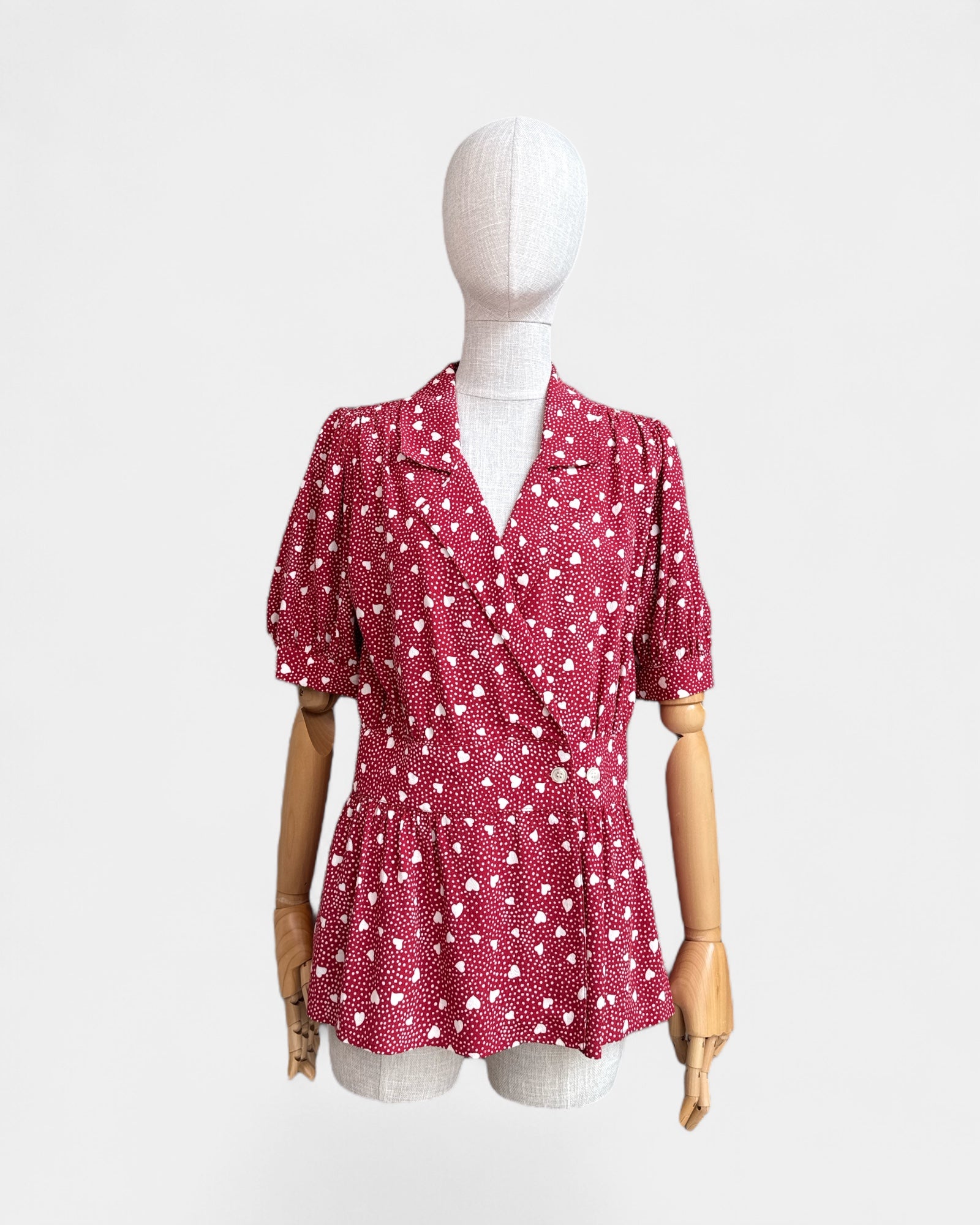 Hearts blouse, Rouje, 40