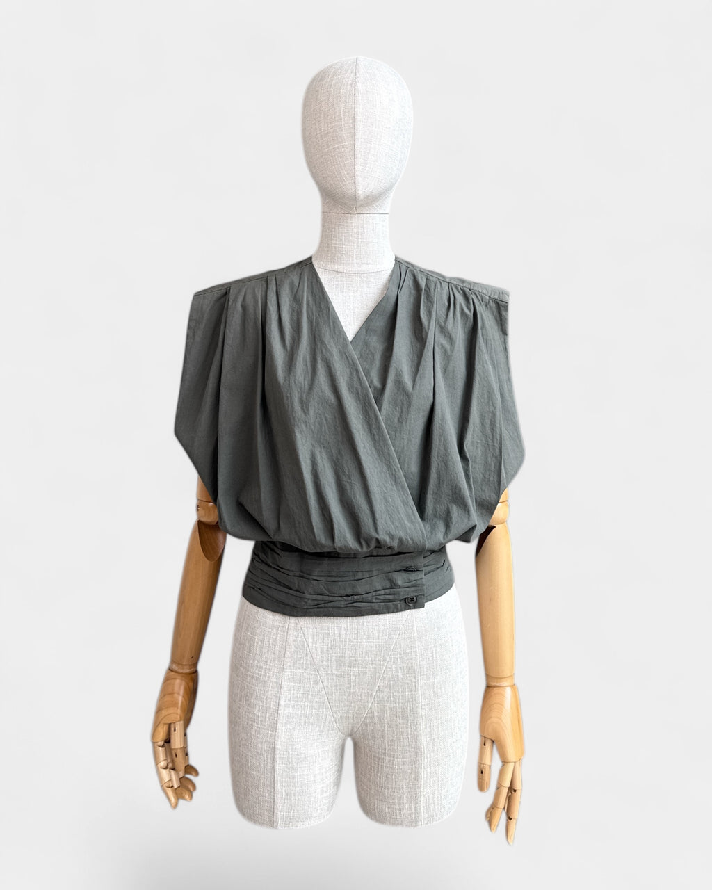 Wrap blouse, Lemaire, 38