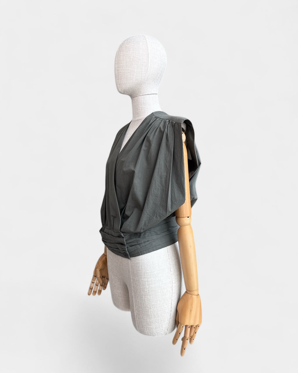 Wrap blouse, Lemaire, 38