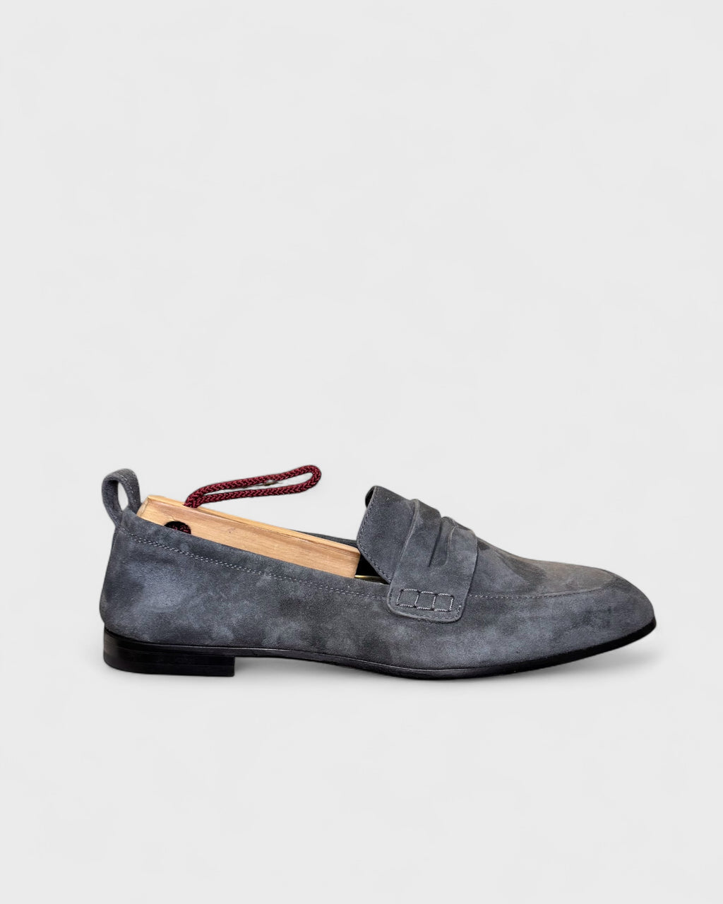 Blue/gray suede loafer Liviana Conti, 37