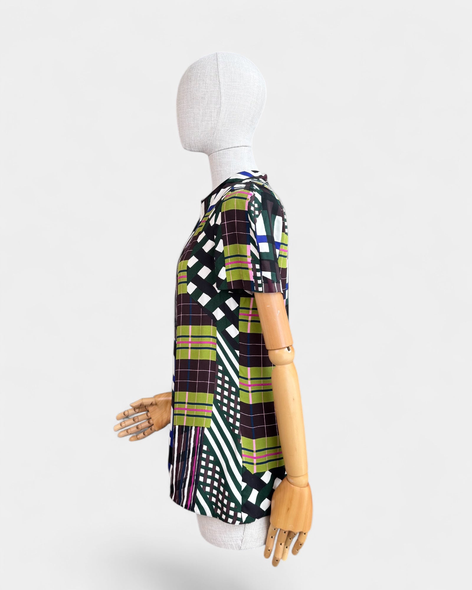 Marni Multi Abstract Print Top, 40