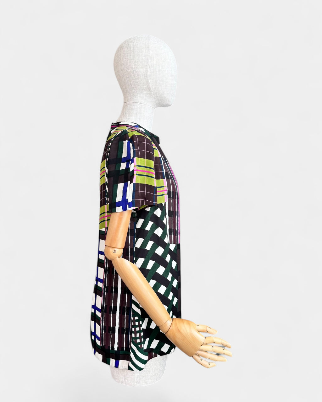 Marni Multi Abstract Print Top, 40