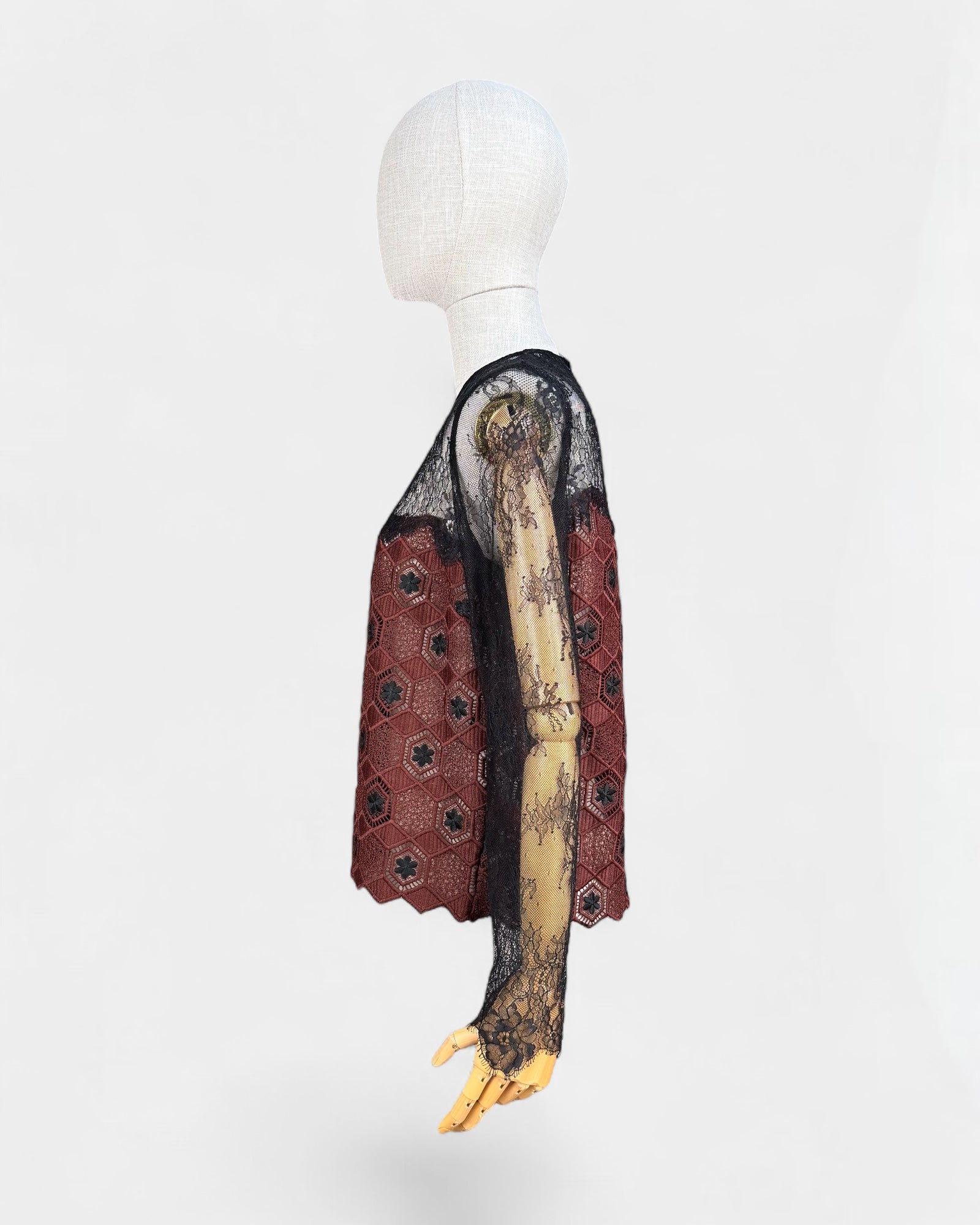 Sandro lace blouse, size 2