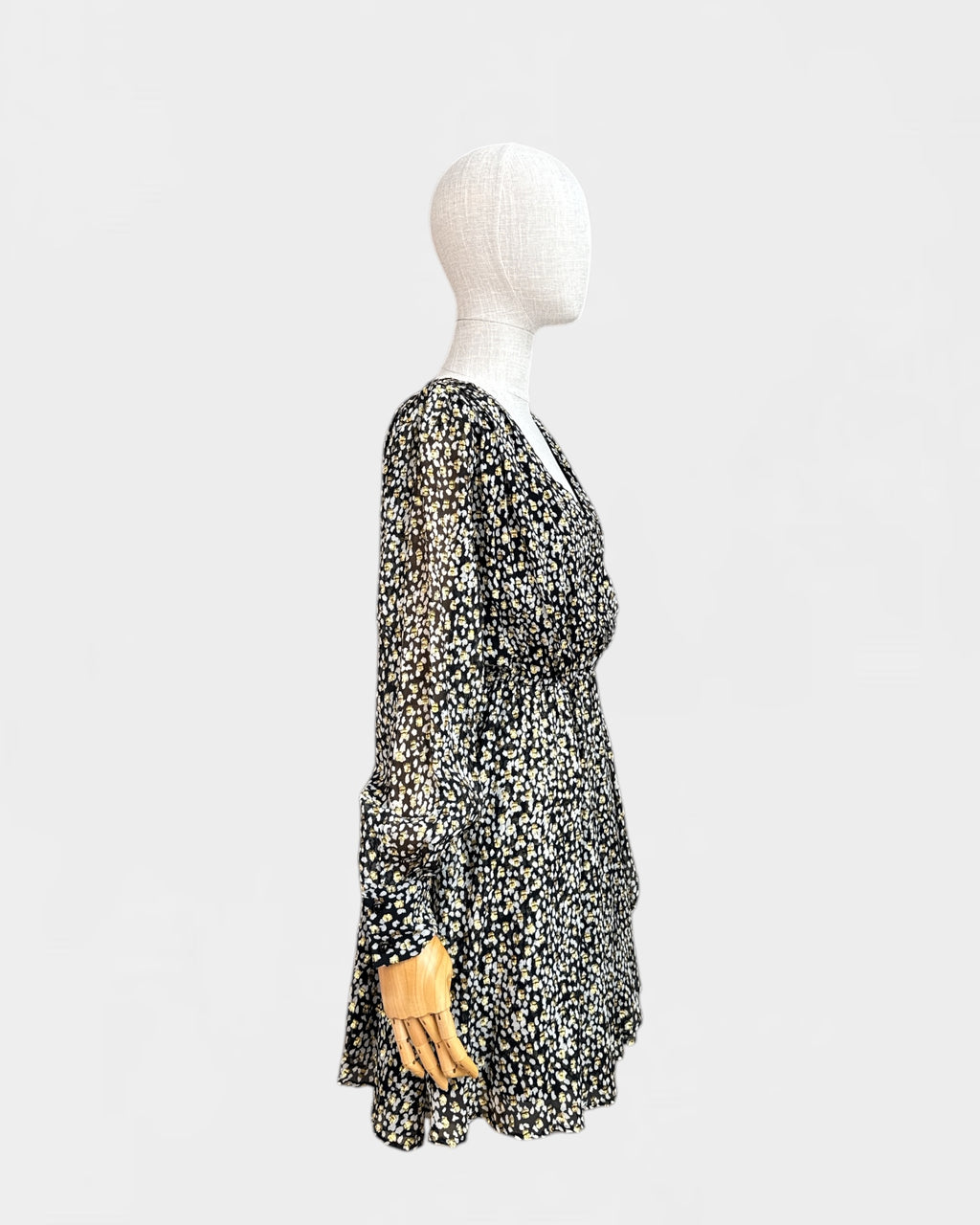 Delicate floral dress by Sézane, size 38