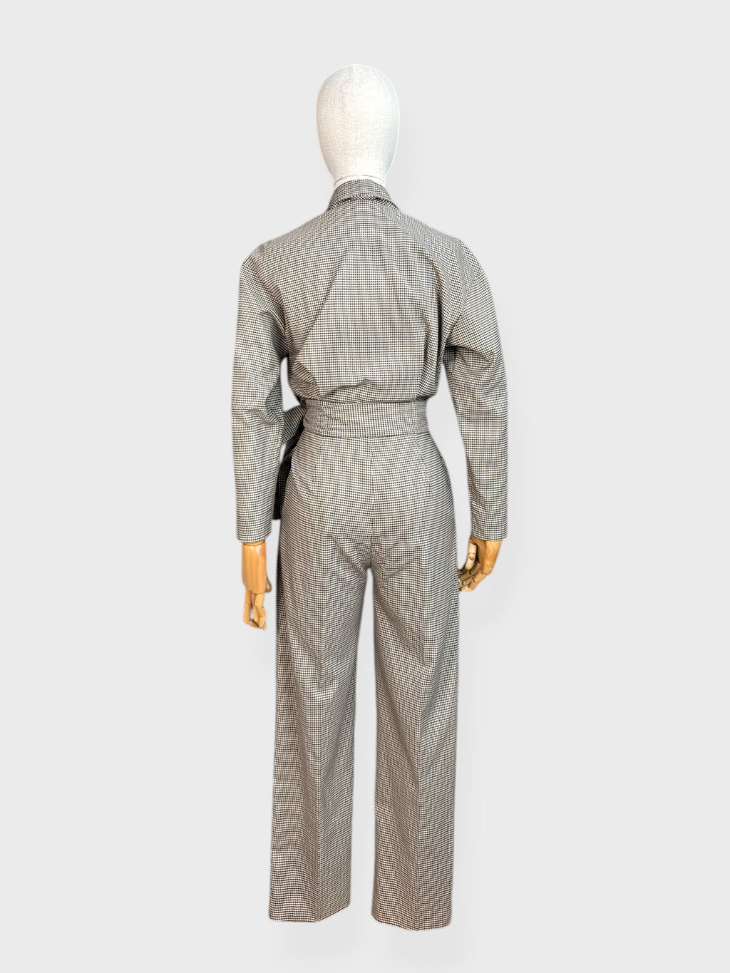 Maje Houndstooth Suit, Size 34