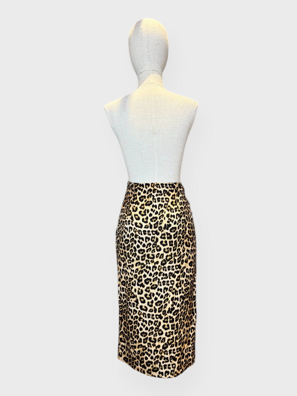 Twinset leopard print midi skirt, size 40