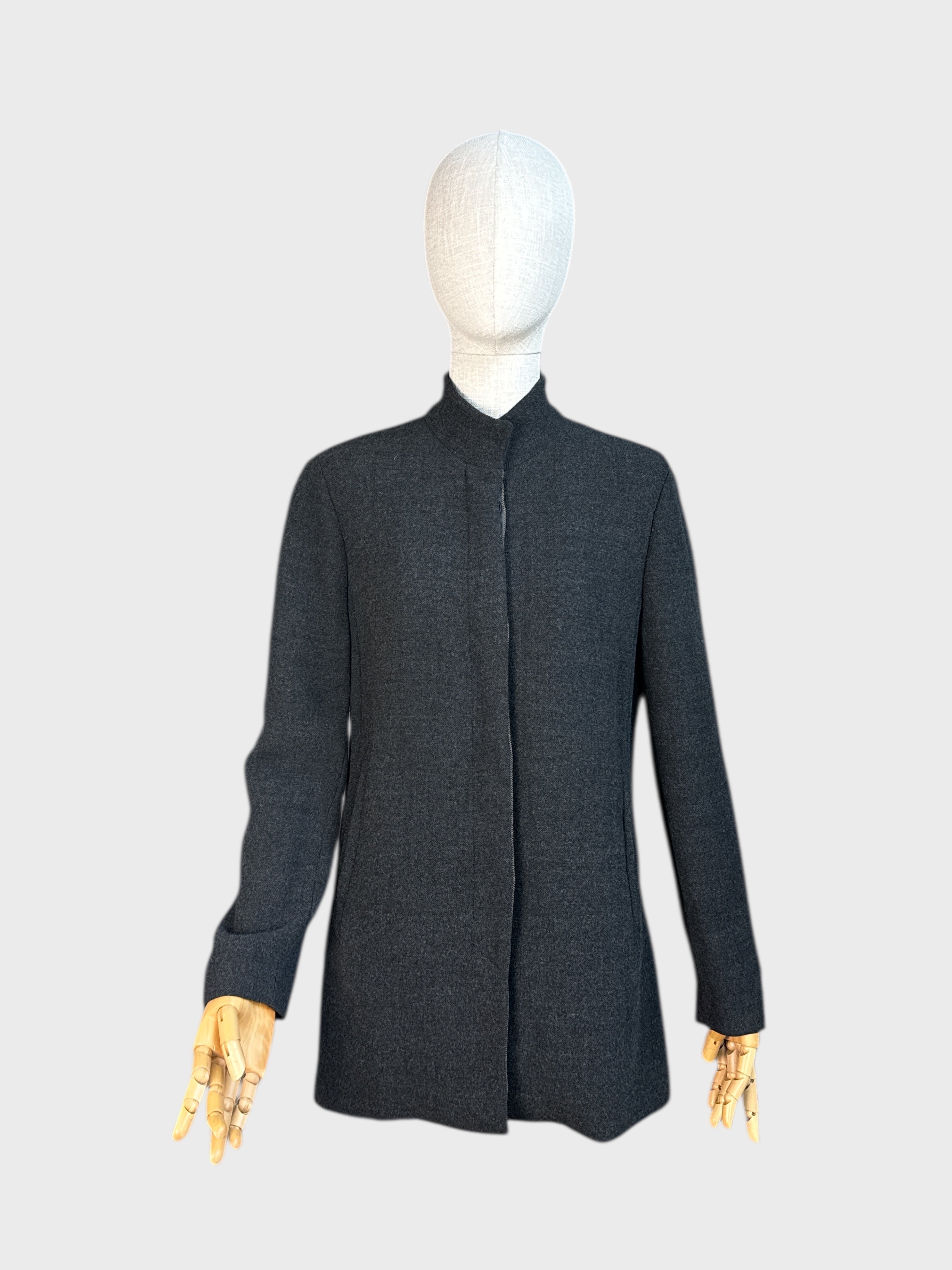 Giorgio Armani Gray Coat, 8