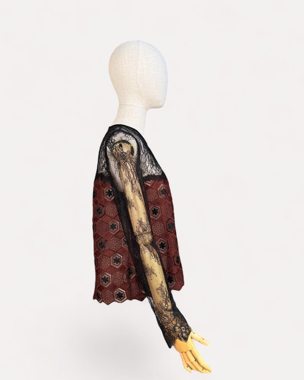 Sandro lace blouse, size 2