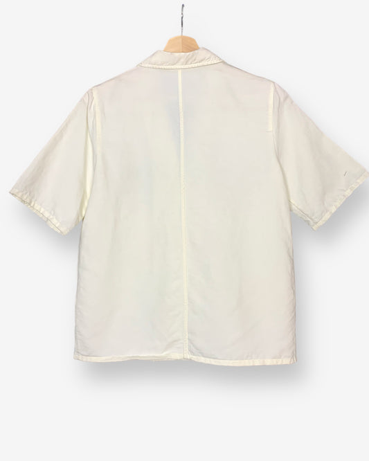 Shirt off white cotton / Lin Cos