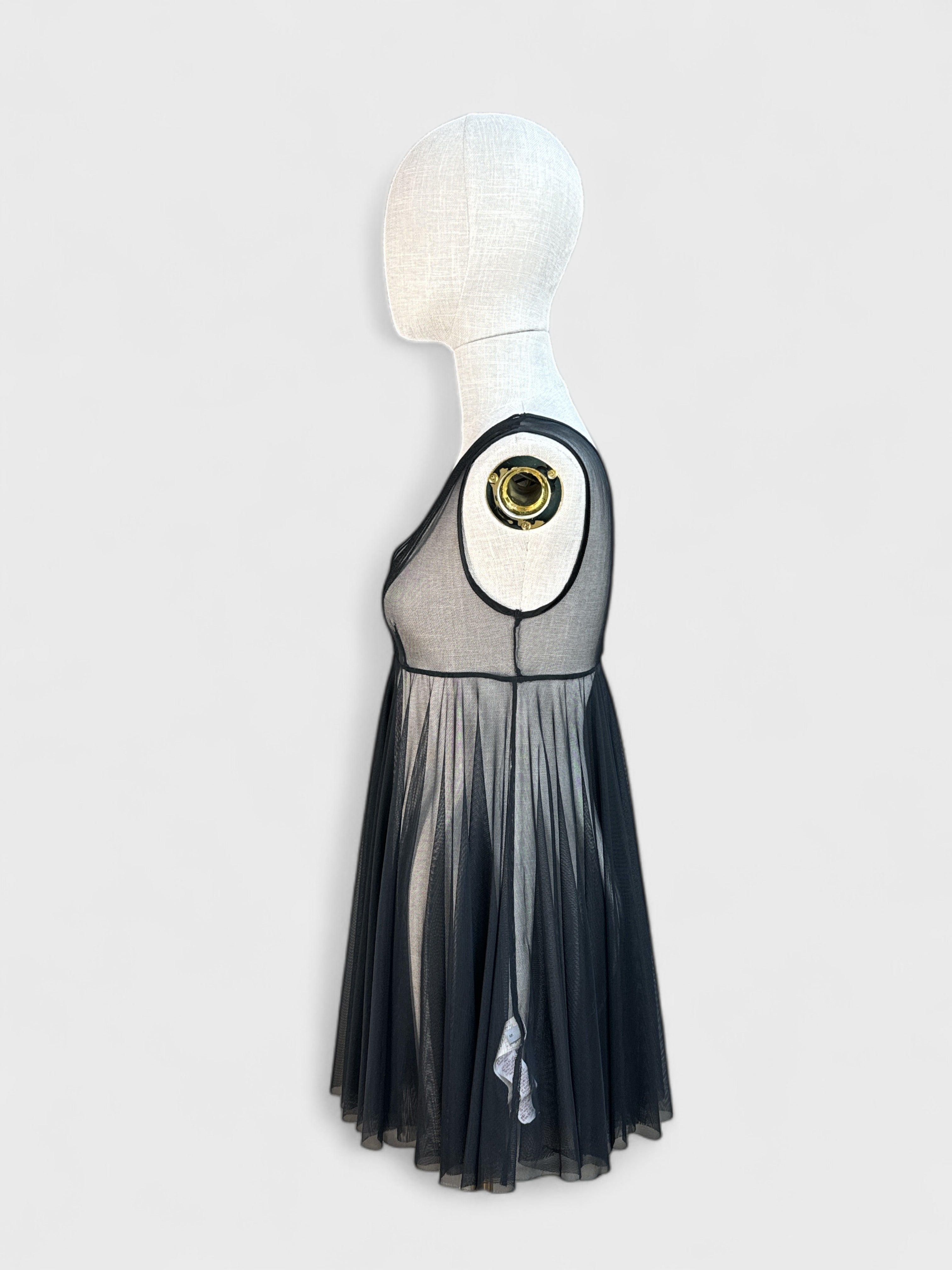 Intimissimi Black Sheer Cami, S