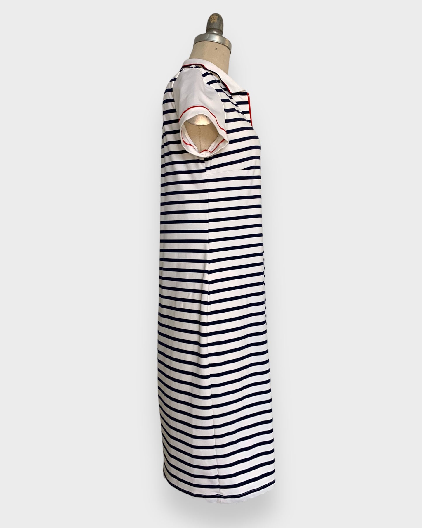 Saint-James sailor polo dress
